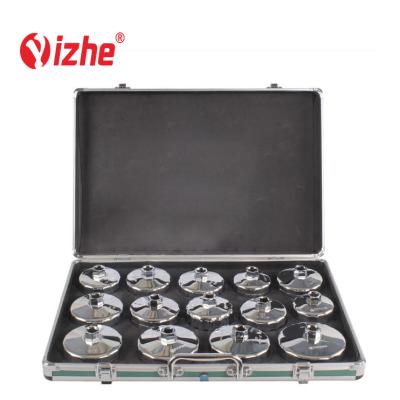 China Universal 14pcs Oil Filter Steel Wrench Set Oil Filter Wrench Stainless Steel for sale