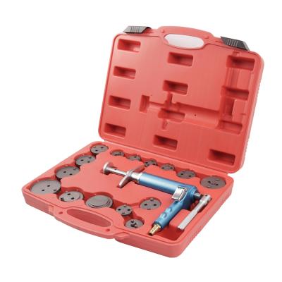 China YIZHE Universal DIY Tools Car Repair Kit Car Repair Tools 16pcs Brake Caliper Piston Tool 16pcs Disc Brake Caliper Wind Pneumatic Tool Kit for sale