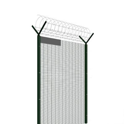 China Factory Direct Wholesale Easily Assembled High Security Anti-Climb 358 Wire Mesh Barrier for sale