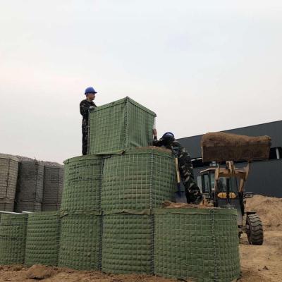 China Easily Assembled High Quality Welded Military Mesh Hesco Barrier Defense Used For for sale