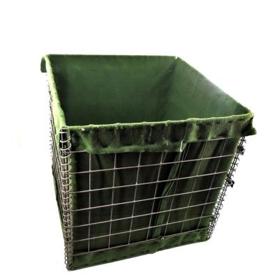 China Factory wholesale firm hot galvanized wire hesco bastion military easily assembled fence for sale