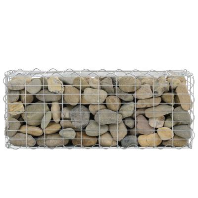 China Factory Prices Easily Assembled 2x1x1 Welded Wire Mesh Gabion Box Wall for sale