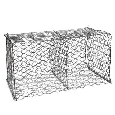 China Gabions Ethiopia Gabion 1.5x1x1m 8x10cm 10x12cm 6x8cm Mesh Opening Size Gabion Box for Retaining Wall for sale