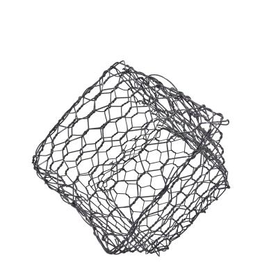 China GuanShun Gabions PET Aquaculture Netting Hexagonal PET Wire Gabion for sale