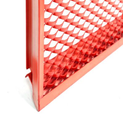 China Best Environmentally Friendly Diamond Decorative Aluminum Expanded Metal Mesh Curtain Wall for sale