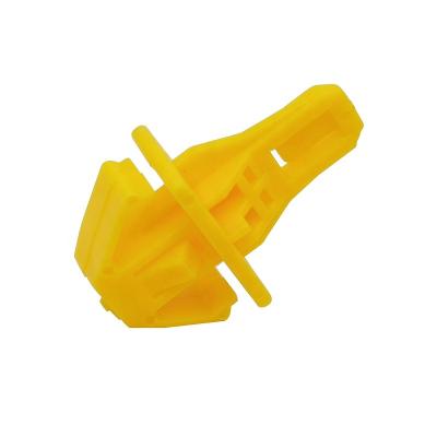 China Plastic Auto Fastener Clip Car Plastic Clips 100 Pieces For CR-V Jade Car Fastener Snap Bumper Nylon 91578-T0A-003 Yellow for sale