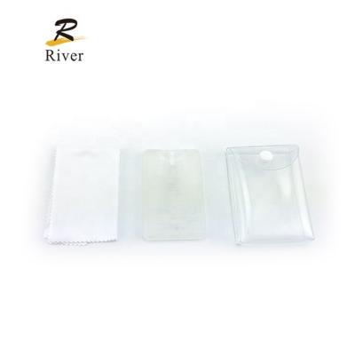 China Glasses Clean Wholesale Clean Glass Spray Clean Glass Eye Cloth Set for sale