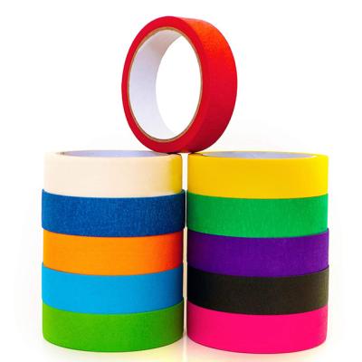 China Size - Custom Heat Resistant Quality 120 Degree Tape Supplier for Painting, Labeling, Home, Office, School Stationery, Arts and Crafts for sale