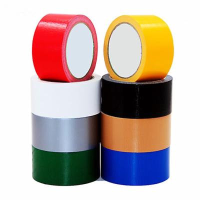 China Custom waterproof high quality PVC duct tape for book binding, carpet standing, carton sealing, tubing or weight reinforcement for sale