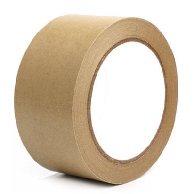 China Waterproof High Quality Custom Printed Kraft Paper Tape Kraft Paper For Carton Sealing for sale