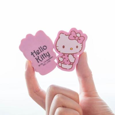 China Cute Office Eraser Topsthink School Stationery Kitty Animal Erasers Cartoon Shaped Eraser for sale