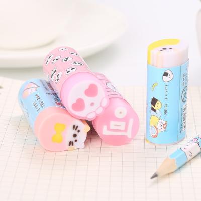 China Topsthink Office Eraser Cartoon Office Supply Kawaii Soft Pencil Erasers Low MOQ Promotion Creative Custom School Supplies for sale