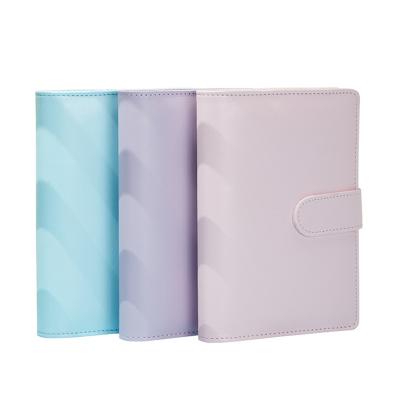 China Topsthink Recyclable Wholesale Custom Planner A5 A6 Ring Binder Budget Pu Leather Ring Binder Clip Notebook Planner Organizer for sale