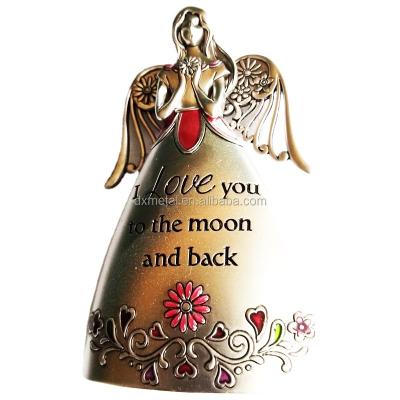 China Europe Personalized Customized Sublimation 3D Enamel Christmas Decoration Metal Ornament Home deco for sale