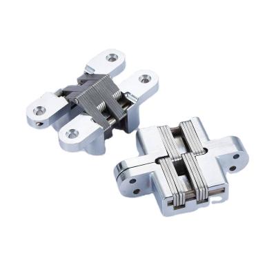 China Modern Design Style Boutique 3D Modern Furniture Door Hinges Recess Concealed Cabinet Hinges for sale