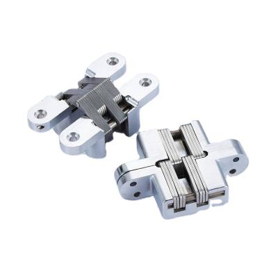 China 3D Stainless Steel 180 Degree Easy Concealed Door Cabinet Concealed Hinges for sale