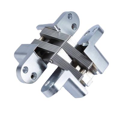 China 180 Degree 3D Modern Furniture Heavy Duty Soft Narrow Hinge Hardware Zinc Alloy Hidden Hinges for sale