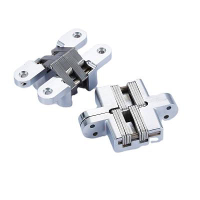 China 180 Degree Easy Adjustable Door Stainless Steel 3D Soft Close Cabinet Concealed Hinges for sale