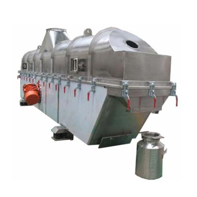 China Medicine Processing Horizontal Desiccated Coconut Flesh Copra Fluid Bed Vibrating Dryer Machine for Drying Coconut for sale