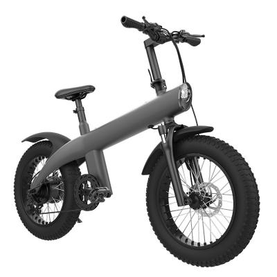 China Aluminum Alloy Folding Bikes 20 Inch Tire Aluminum Alloy Frame 48v 750W Fat Tire Electric Bike Bicycle for sale