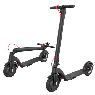 China Factory Direct Sales X7 Foldable Electric Unisex E Scooter Spin Off-Road Adult Electric Scooters for sale