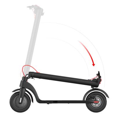 China OEM Unisex Manufacturers Custom Logo X7 Series Folding Mobility Scooter 10.4 Li-ion Battery Electric E-scooter Oh for sale