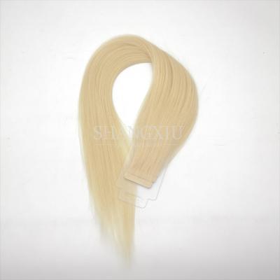 China Luster Wholesale Stock Tape In Virgin Hair Extensions Healthy Natural Chinese Quality 100% Silky Soft Hand Feeling Great For Thin Hair Women for sale