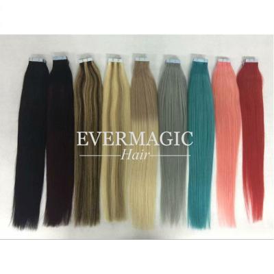 China 100% Virgin Hair Factory Direct 100% Human Double Drawn Invisible Russian Blonde Remy Tape Hair Extensions for sale