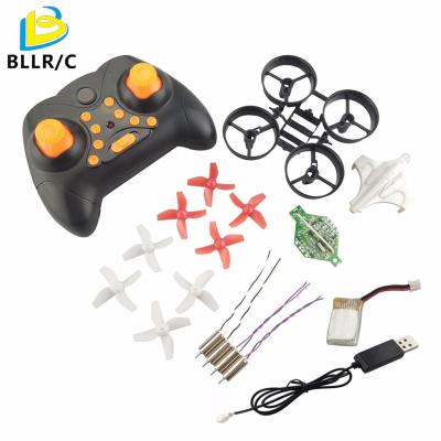 China Radio Control Toy DIY RC Helicopter One Head Back Thruster Quadcopter Motors Battery Receiver Panel Headless Aircraft Accessories for sale