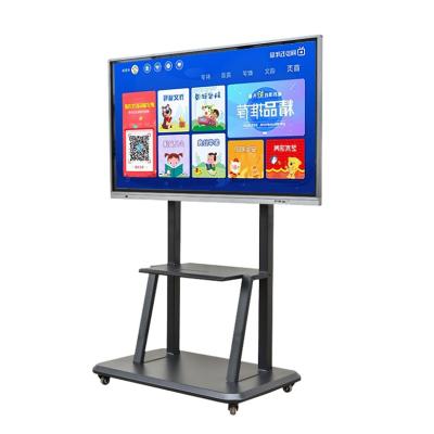 China Aluminum Alloy Indoor Information Interactive Monitor Screen LCD Touch Screen Monitor Display for sale