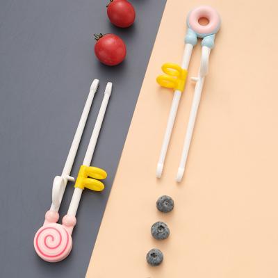 China China Baby Learning Silicone Chopstick Food Chopsticks Disposable Kids ABS Chopstick Training Set Factory Manufacturer for sale