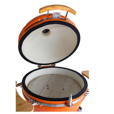 China Sunlight Hot Selling Easily Assembled Outdoor BBQ Grill 24 Inch Pizza Oven Kamado Ceramic Grill for sale