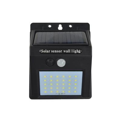 China Lighting Success 30 LED PIR Motion Sensor Garden Courtyard Solar Light IP65 Waterproof Outdoor Wall Lamp for sale