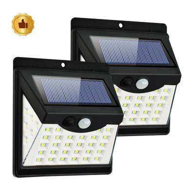 China Garden Most Popular Solar Wall Light 40 LED Outdoor Waterproof Solar Garden Light for sale