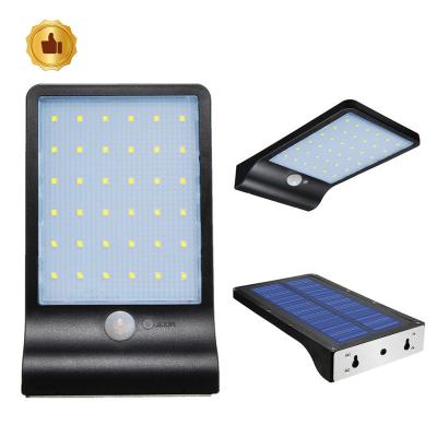 China Garen/Outdoor Street/Wall/Wall Lights IP65 48 LED 3 Way Modes Super Bright Fence/Solar Sensor Light for sale