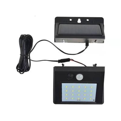 China 20LED Lighting Split Motion Sensor Solar Wall Lamp Waterproof Outdoor Indoor Lighting Wall Lamp for sale