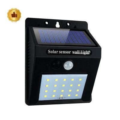 China Lighting 20 LED Motion Sensor Wall Light Wireless Waterproof Outdoor Solar Garden for sale