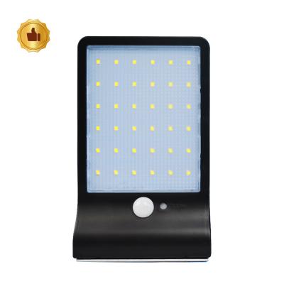 China Garen / Street / Wall / Fence / Pathway Waterproof 48LED PIR 3 Modes Motion Sensor Led Solar Outdoor Lights for sale