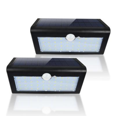 China Garden Waterproof 38 Modes LED 3 Motion Sensor Security Solar Garden Wall Light for sale