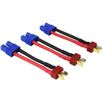 China RC Automotive Deans T Plug Male to EC3 Male Female Connector Charger Adapter for RC Lipo Battery for sale