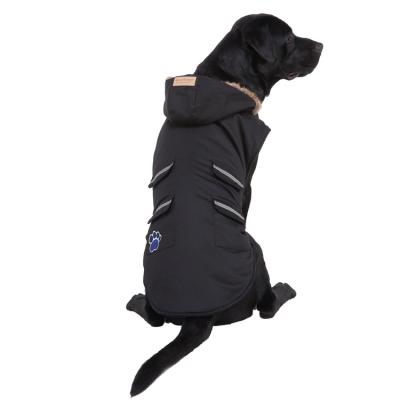 China Sustainable Waterproof Big Dog Clothes Big Dog Winter Clothes Reflective Dog Coat for sale