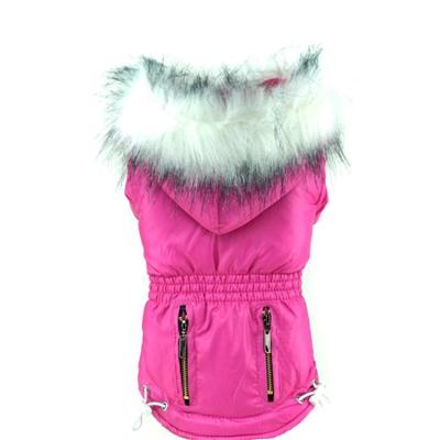 China Sustainable Hot Sale Winter Warm Dog Coats Wholesale Dog Clothes XS XXL Solid Pet Clothes Baby Dog Winter for sale