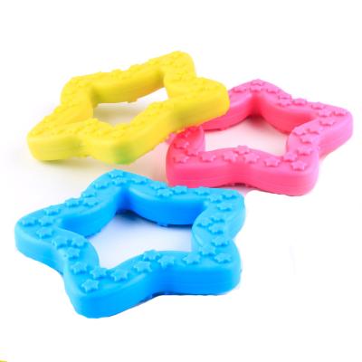 China TPR Star Viable Pet Toy for Dog Puppy Chew and Play Duranble Non-Toxic Rubber Dog Toy for sale