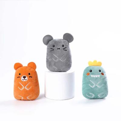 China Viable Adorable Toys of Mini Animal Cat Kitten Toy Ring Paper Cat Toy Catnip for Cat 2021 Wholesale for sale