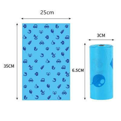 China Viable Durable Dog Pet Poop Poop Bags Durable Eco-Friendly Waste Bag With Dispensor Leak Proof Dog Poop Bag for sale