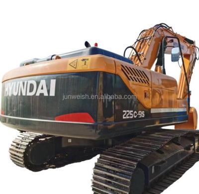 China Original Hyundai 220LC-9 crawler cheap Used High Quality brand construction excavator heavy digger machine Korea for sale 1.6mÂ ³ for sale