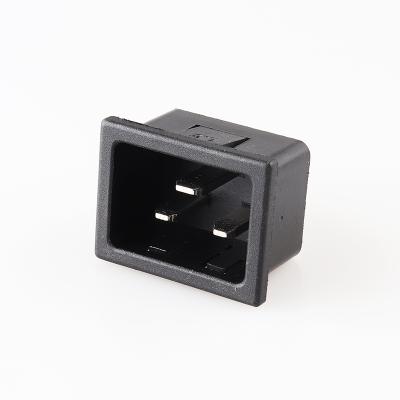 China EU AC Power Plug LZ-20-2 Industrial Snap On Socket PDU Socket Recessed 16A for sale