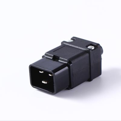 China Industrial Good Quality IEC 320 Power Cord C19 Connector C19 Plug C20 Female Socket Plug for sale