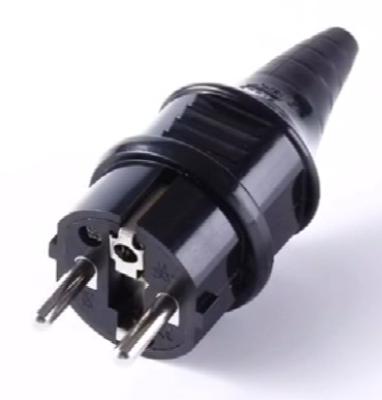 China Inlet Industrial Socket AC Power Socket Germany Standard Changeover Adapter Plug for sale