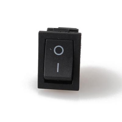 China Rectangular Pin 2 KCD1-101-2P Industrial Rocker Switch 2 Gears Small Rocker Power Knob for sale